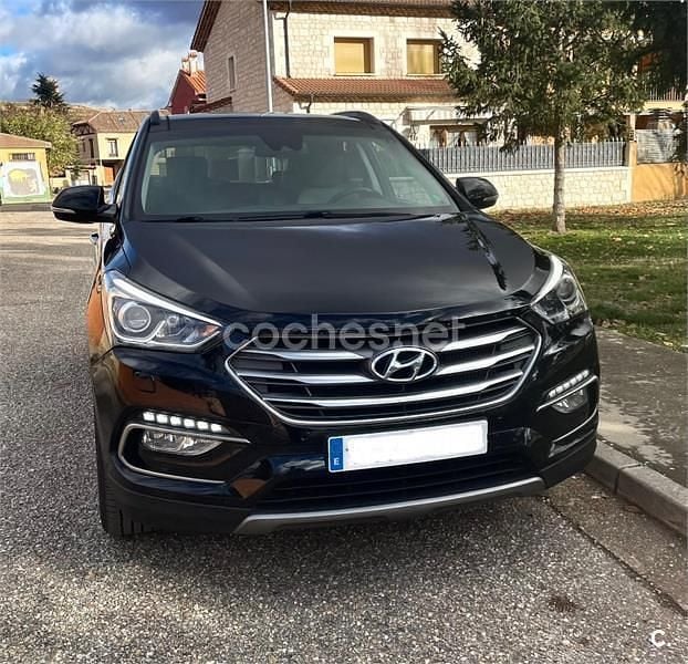 Usado Hyundai Santa Fe Style 200 CV (147 kW) 2017 Negro SUV
