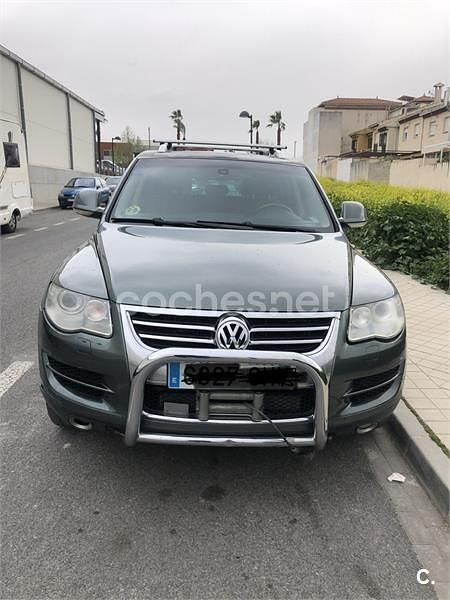 Usado VW Touareg 225 CV (165 kW) 2008 Verde SUV