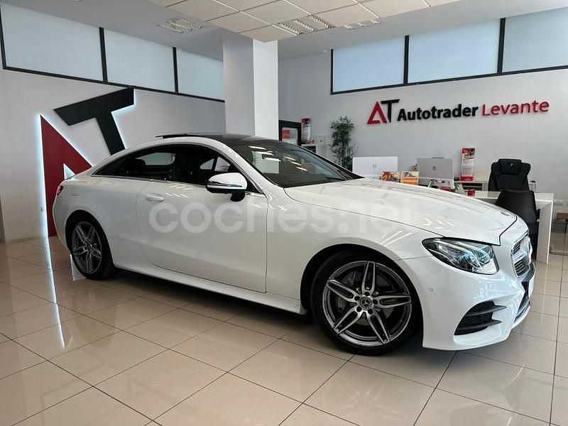 Blanco Usado 2019 Mercedes E220 Coupe | 37.999 € (Buen precio) - Imagen 1/4