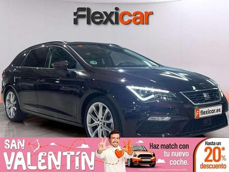 Usado Seat Leon ST FR 179 CV (131 kW) 2017 Marrón Familiar