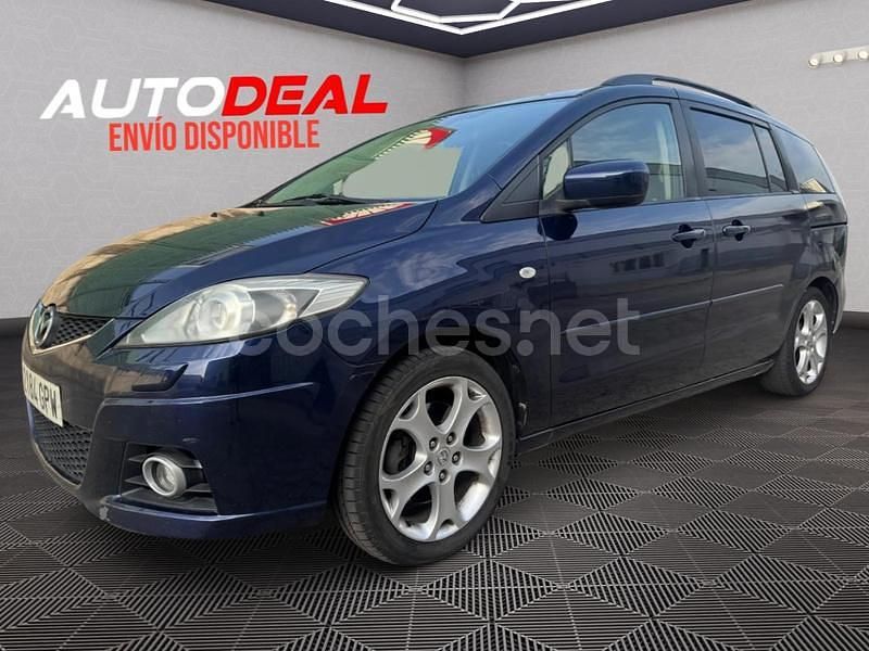 Azul Usado 2008 Mazda 5 Active Monovolumen | 4900 € (Precio justo) - Imagen 1/4