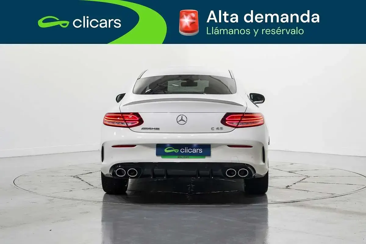 Usado Mercedes C43 AMG AMG 390 CV (286 kW) 2021 Blanco Coupe