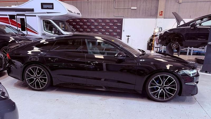 Usado Audi A7 Sportback S-Line 286 CV (210 kW) 2018 Negro Utilitario