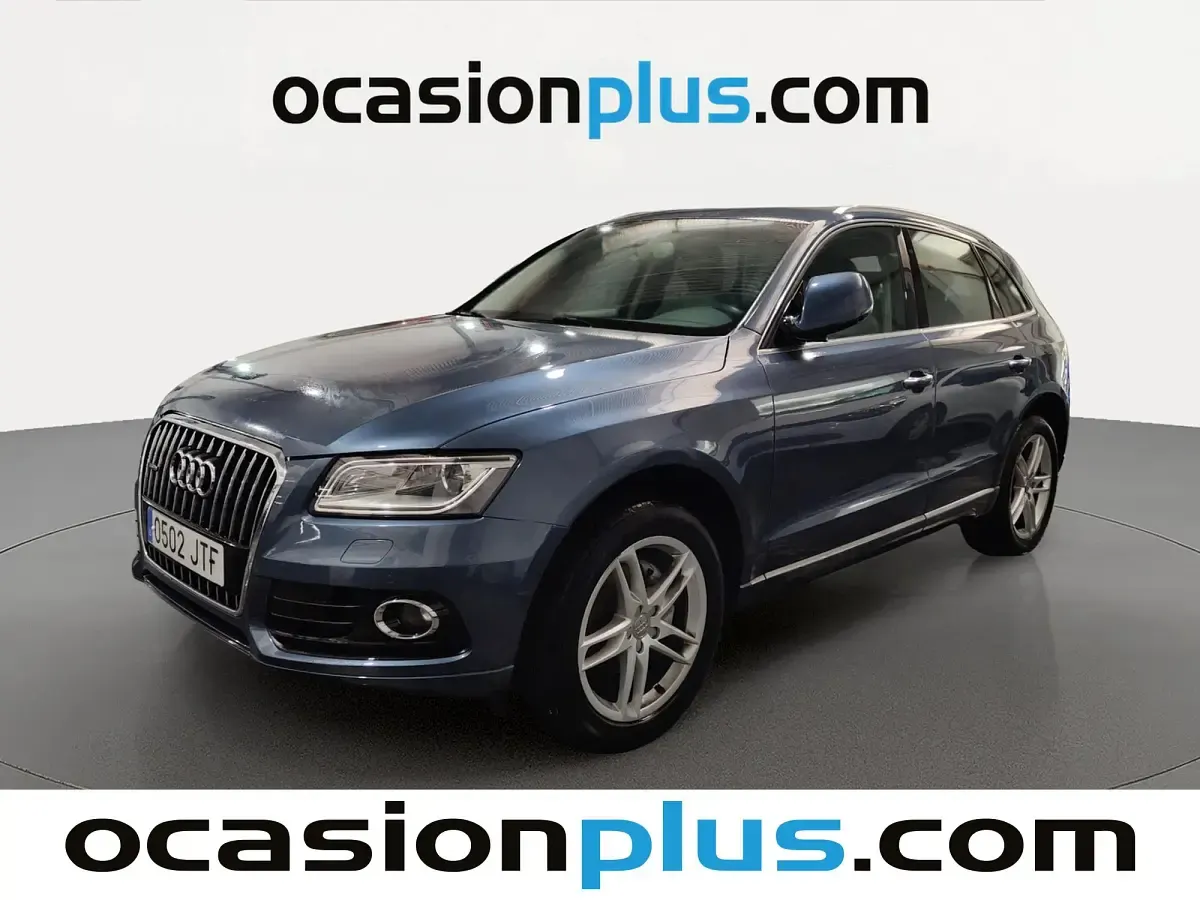 Käytetty Audi Q5 Advanced 190 HP (139 kW) 2016 Sininen Katumaasturi