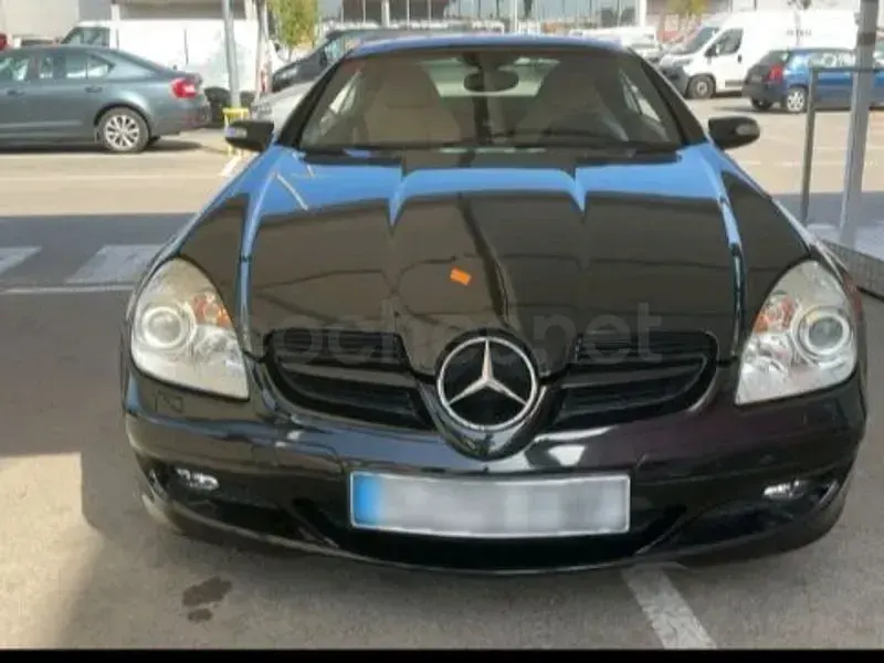 Usado Mercedes SLK350 272 CV (200 kW) 2006 Negro Descapotable