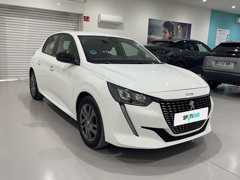 Begagnad Peugeot 208 Active 100 HK (73 kW) 2022 Vit Halvkombi