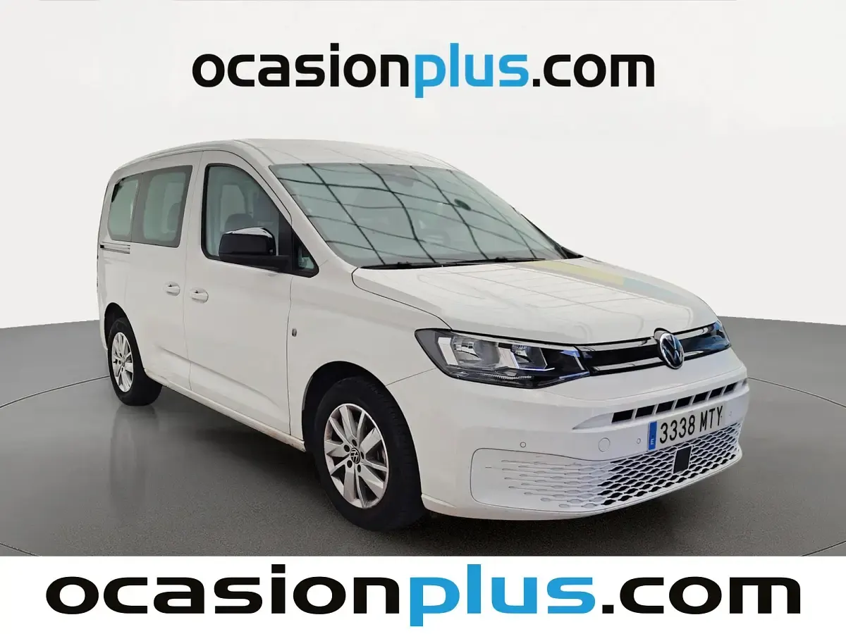 Usado VW Caddy 122 CV (89 kW) 2024 Blanco Monovolumen