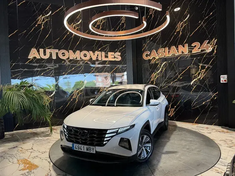 Usado Hyundai Tucson 115 CV (84 kW) 2022 Blanco SUV