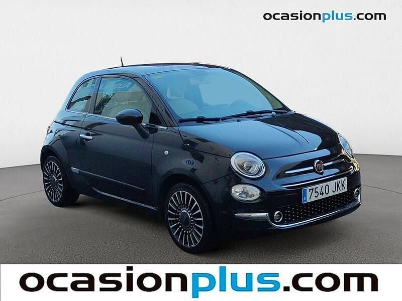 Usado Fiat 500 Lounge 69 CV (50 kW) 2015 Negro Utilitario