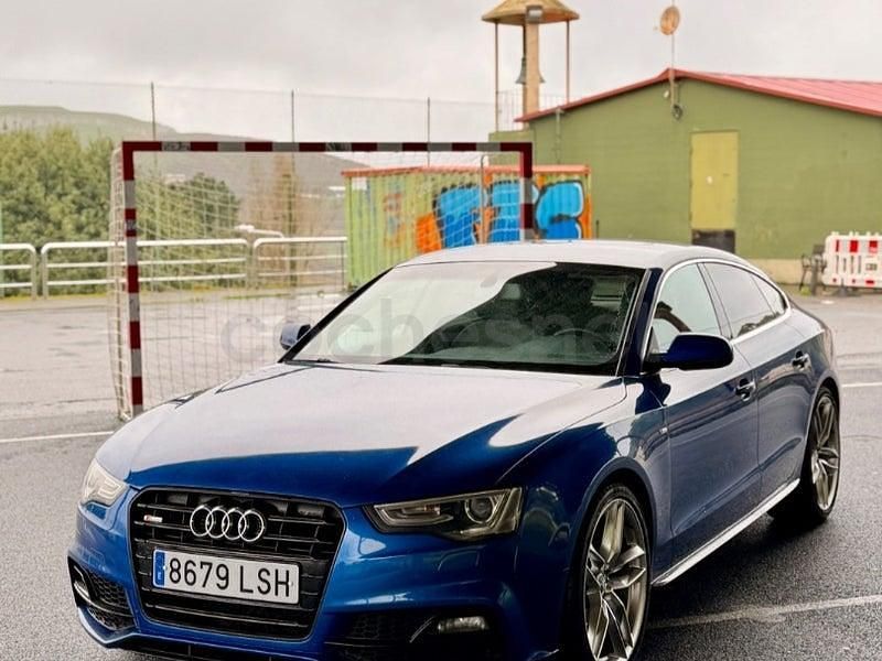 Usado Audi A5 Sportback Ambiente 190 CV (139 kW) 2017 Azul Utilitario