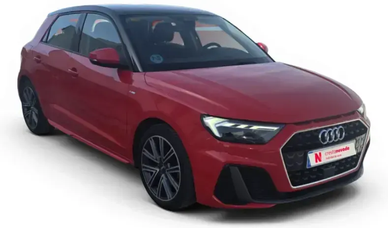 Usado Audi A1 Sportback S-Line 116 CV (85 kW) 2020 Rojo Utilitario