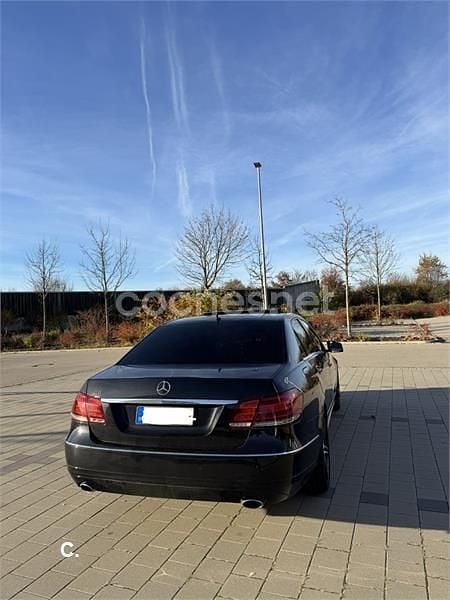Usado Mercedes E350 Elegance 231 CV (169 kW) 2010 Negro Berlina