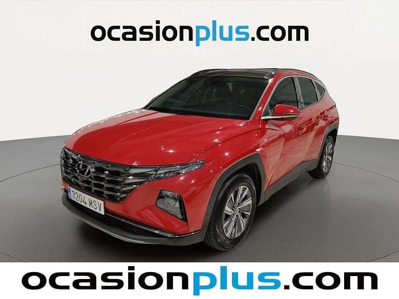 Rojo Usado 2024 Hyundai Tucson SUV | 26.273 € (Precio justo) - Imagen 1/4