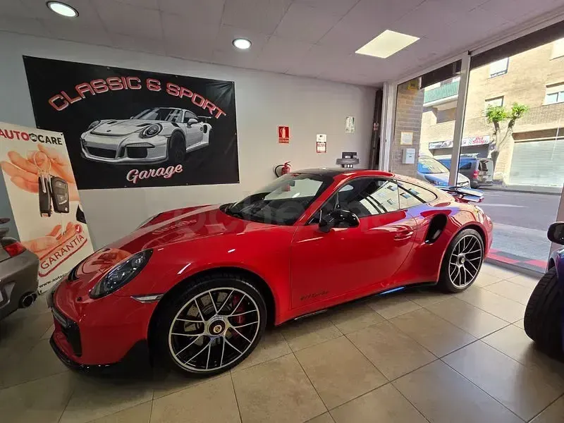 Usado Porsche 911 Turbo 420 CV (308 kW) 2002 Gris / plata Coupe