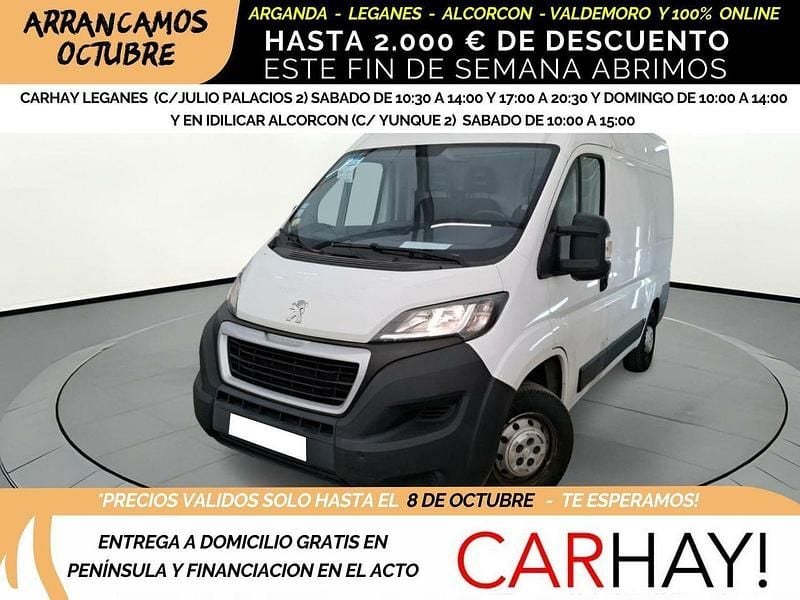 Blanco Usado 2019 Peugeot Boxer Premium Van | 16.990 € (Precio justo) - Imagen 1/4
