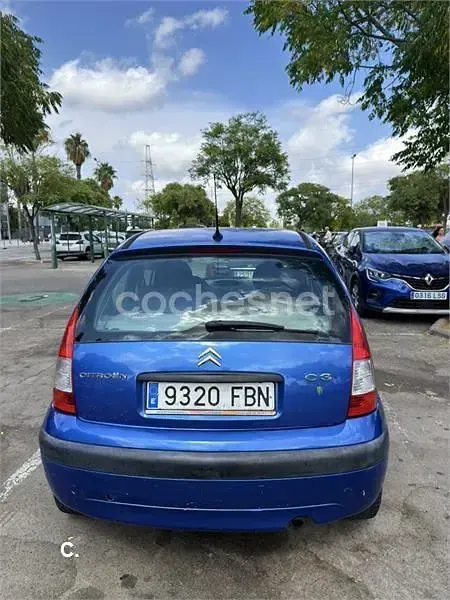Usado Citroën C3 61 CV (44 kW) 2006 Azul Berlina