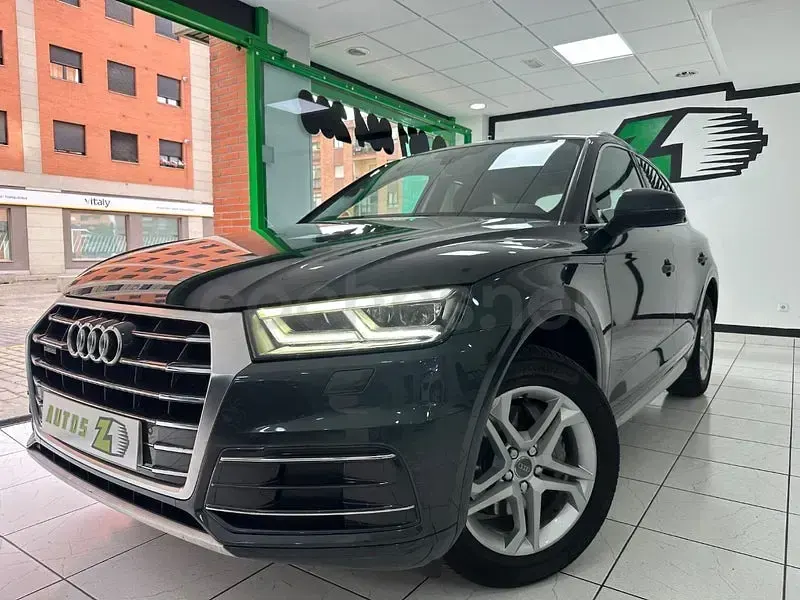 Usado Audi Q5 163 CV (119 kW) 2018 Azul SUV