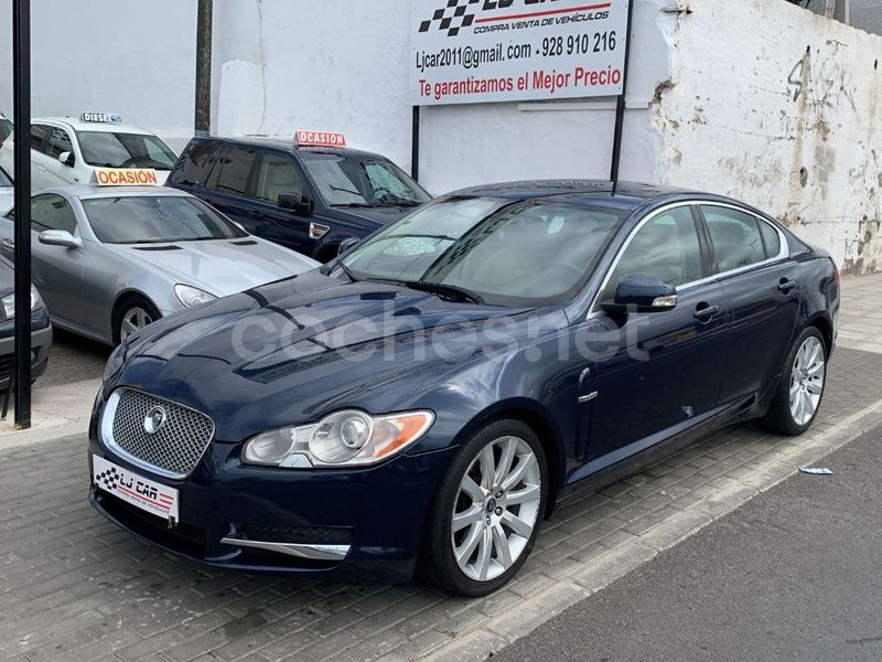 Usado Jaguar XF Luxury 207 CV (152 kW) 2008 Azul Berlina