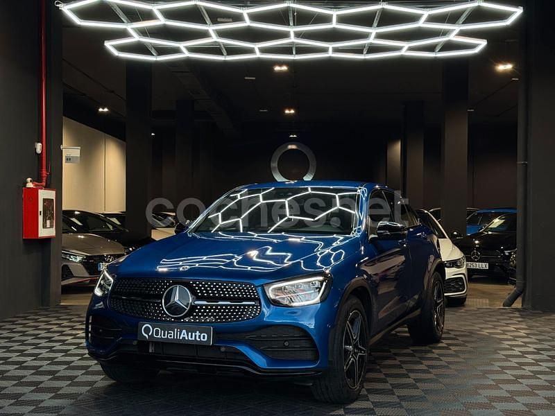 Azul Usado 2022 Mercedes GLC200 SUV | 45.990 € (Un poco caro) - Imagen 1/4