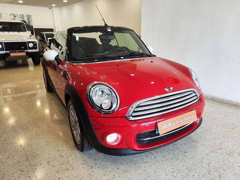 Rojo Usado 2015 Mini Cooper D Cabriolet Descapotable | 13.499 € (Super precio) - Imagen 1/4