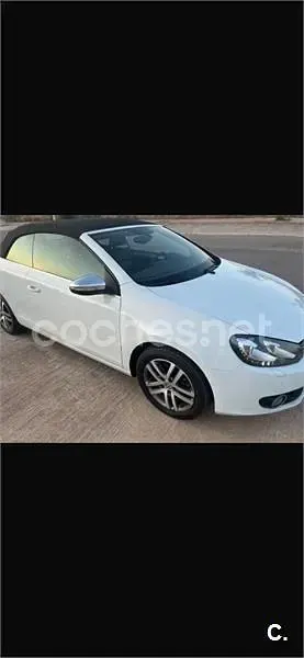 Usado VW Golf Cabriolet 160 CV (117 kW) 2015 Blanco Descapotable