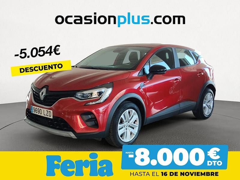 Rojo Usado 2022 Renault Captur Zen SUV | 17.590 € (Precio justo) - Imagen 1/4