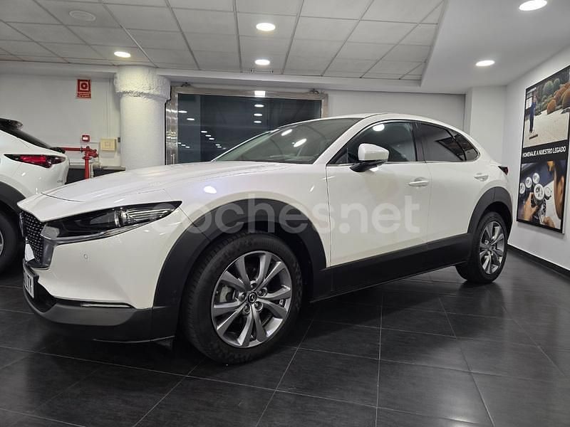 Blanco Usado 2021 Mazda CX-30 SUV | 21.990 € (Precio justo) - Imagen 1/4