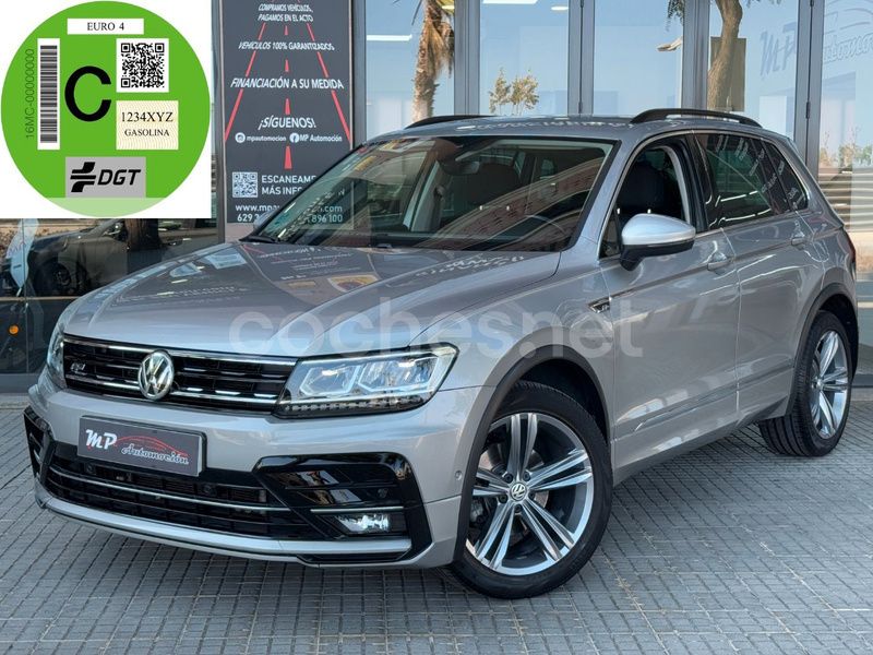 Gris / plata Usado 2018 VW Tiguan Sportline SUV | 26.990 € (Precio justo) - Imagen 1/4