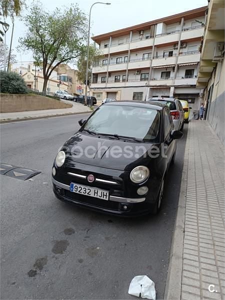 Usado Fiat 500 69 CV (50 kW) 2012 Negro Berlina
