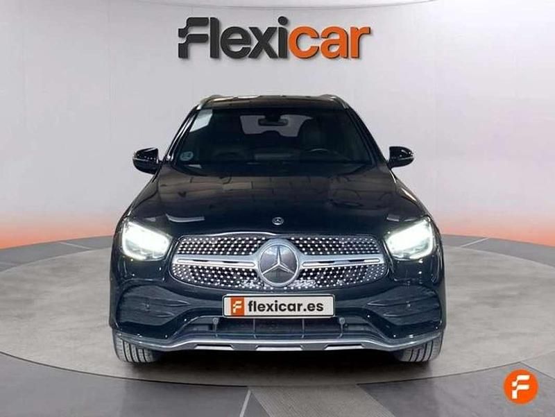 Usado Mercedes GLC220 170 CV (125 kW) 2020 Negro SUV