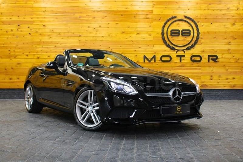 Usado Mercedes SLC250 204 CV (150 kW) 2016 Negro Descapotable
