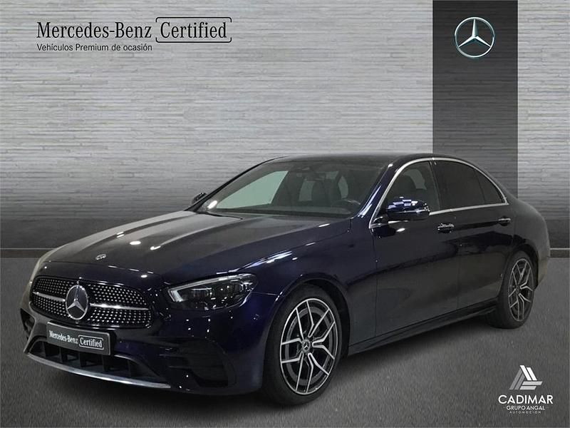 Usado Mercedes E220 194 CV (142 kW) 2020 Azul Berlina