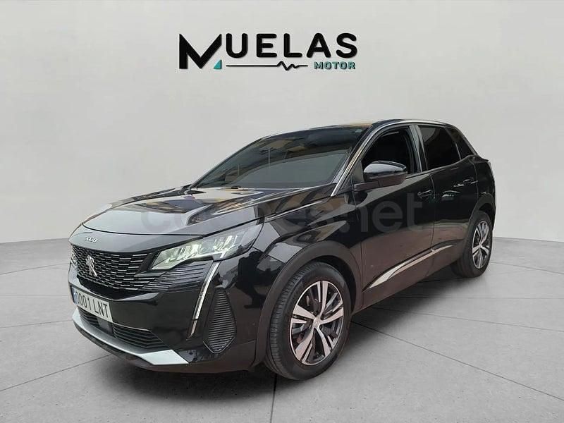 Usado Peugeot 3008 Allure 130 CV (95 kW) 2021 Negro SUV