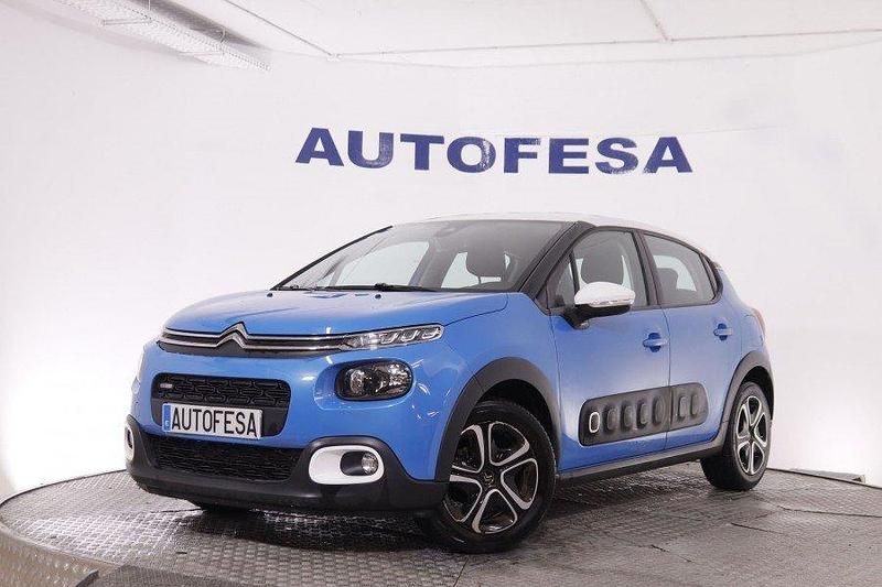 Usado Citroën C3 PureTech 82 CV (60 kW) 2017 Azul Berlina