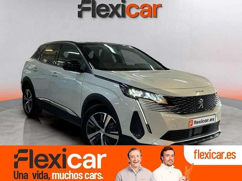Blanco Usado 2022 Peugeot 3008 Allure Monovolumen | 18.590 € (Buen precio) - Imagen 1/4