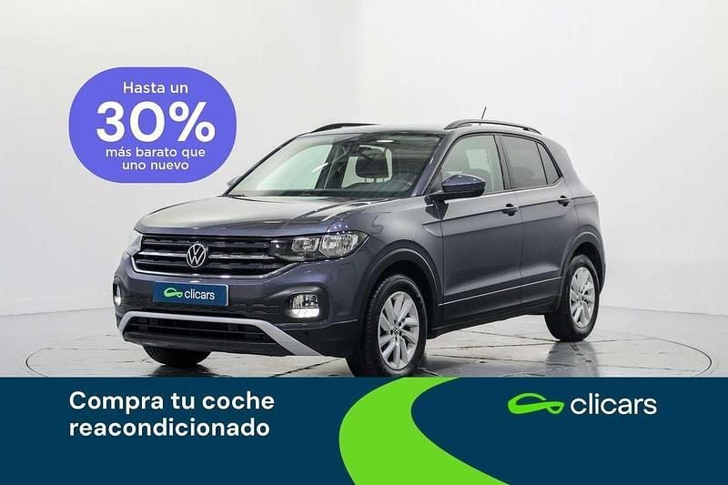 Gris Usado 2022 VW T-Cross Advance SUV | 15.890 € (Precio justo) - Imagen 1/4