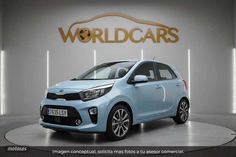 Usado Kia Picanto 66 CV (48 kW) 2021 Azul Utilitario