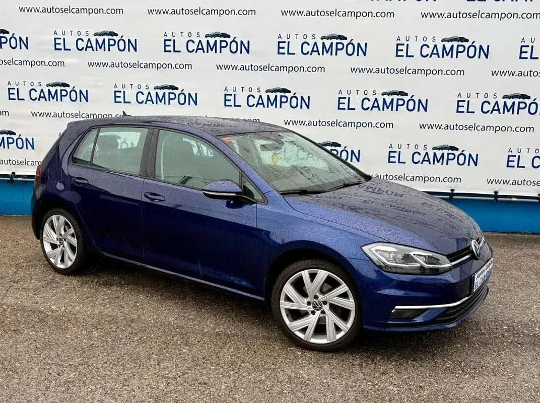 Usado VW Golf VII Advance 150 CV (110 kW) 2018 Azul Utilitario