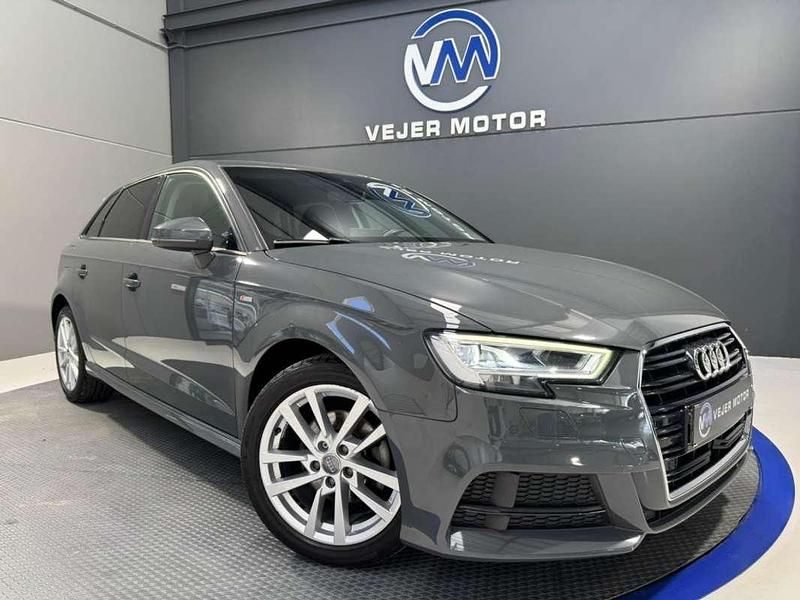 Plateado Usado 2020 Audi A3 Sportback S-Line Utilitario | 21.500 € (Precio justo) - Imagen 1/4