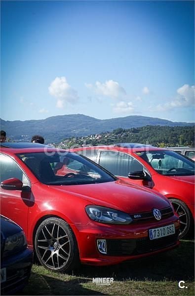 Usado VW Golf VI GTI 210 CV (154 kW) 2010 Rojo Utilitario