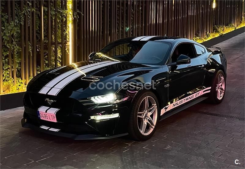 Usado Ford Mustang GT 450 CV (330 kW) 2021 Negro Coupe
