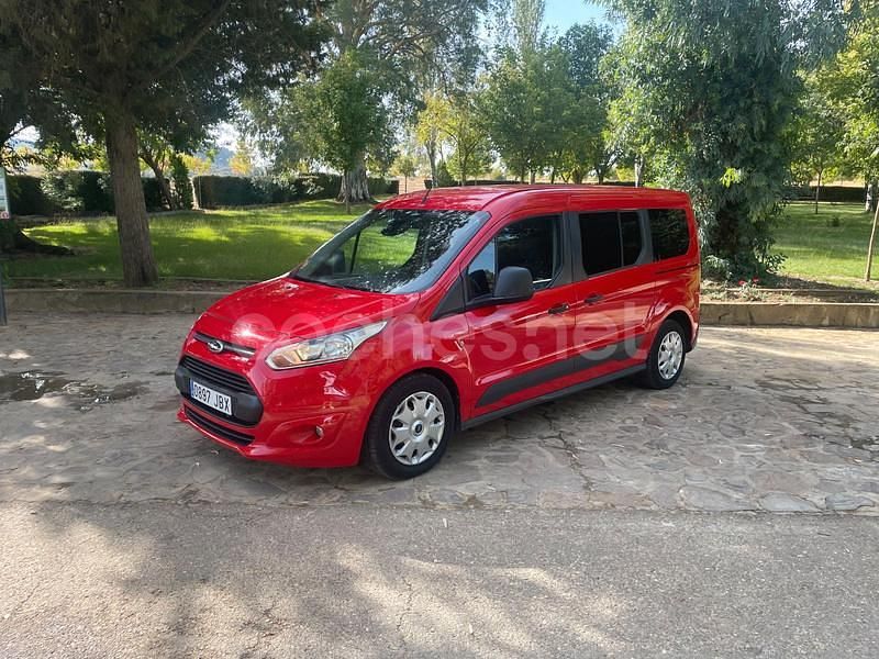 Rojo Usado 2015 Ford Transit Trend Familiar | 9500 € (Super precio) - Imagen 1/4