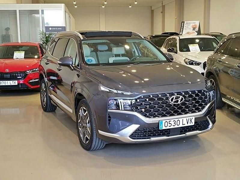 Usado Hyundai Santa Fe Style 265 CV (194 kW) 2021 Gris / plata SUV