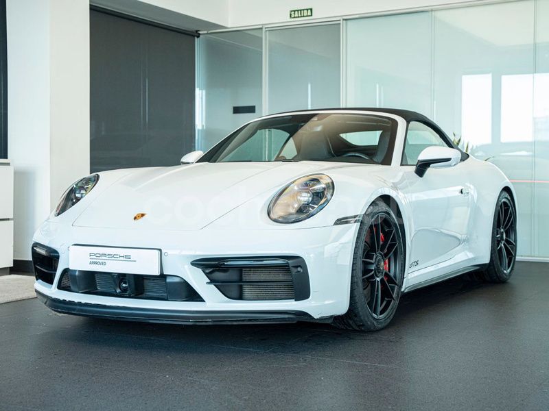 Blanco carrara metalizado Usado 2023 Porsche 911 Carrera 4 GTS Descapotable | 193.000 € (Buen precio) - Imagen 1/4
