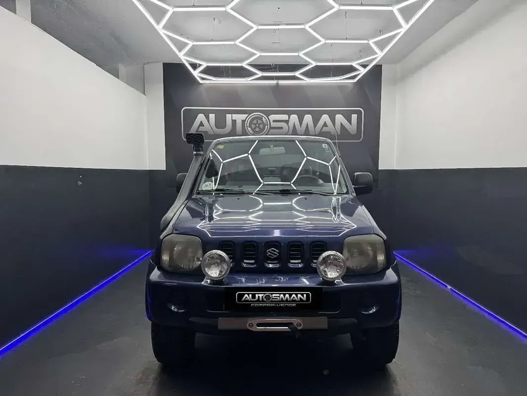 Usado Suzuki Jimny 79 CV (58 kW) 2005 Azul SUV