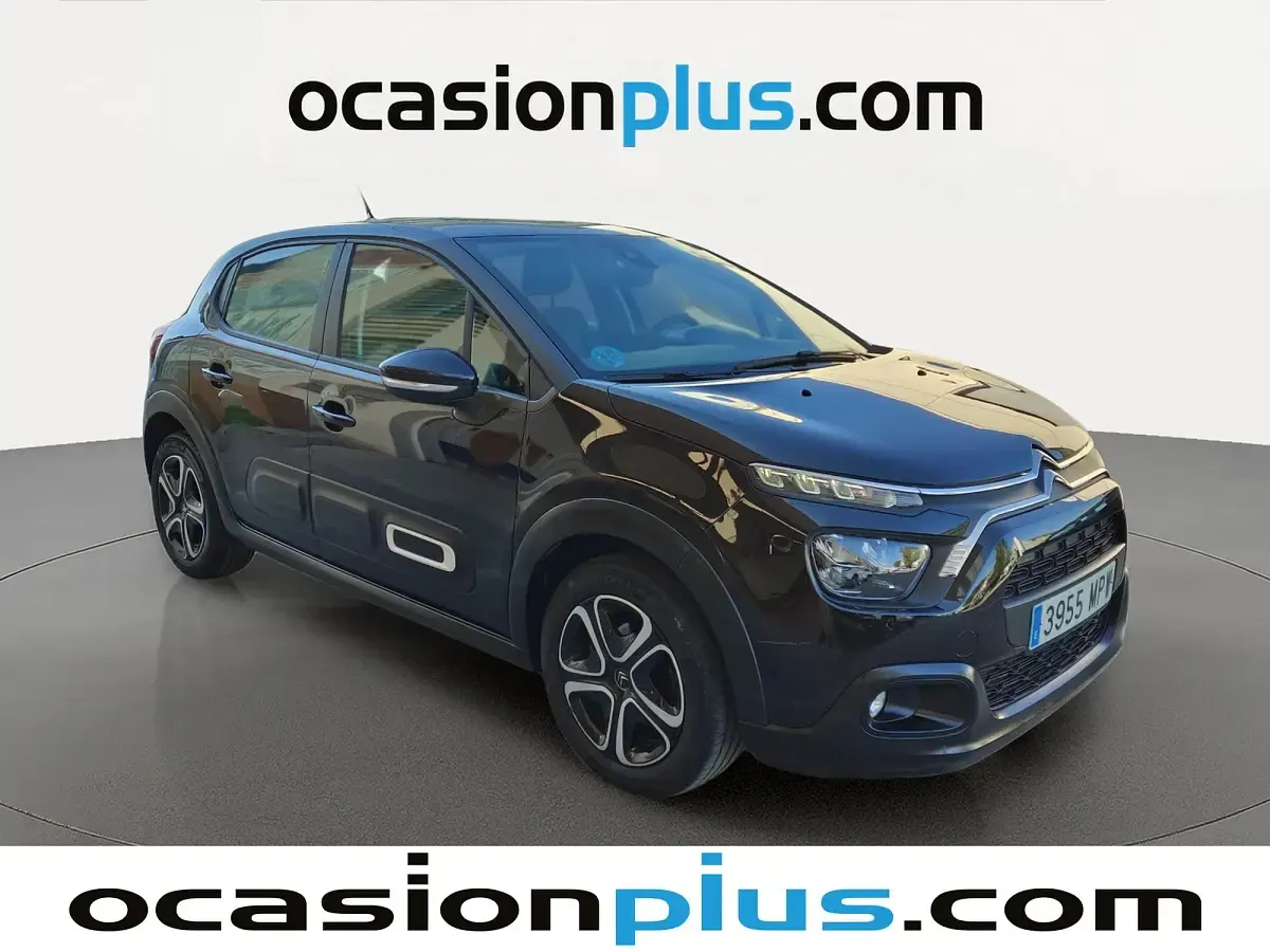 Usado Citroën C3 PureTech 83 CV (61 kW) 2024 Negro Utilitario