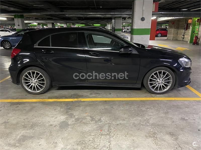 Usado Mercedes A200 AMG line 136 CV (100 kW) 2013 Negro Berlina