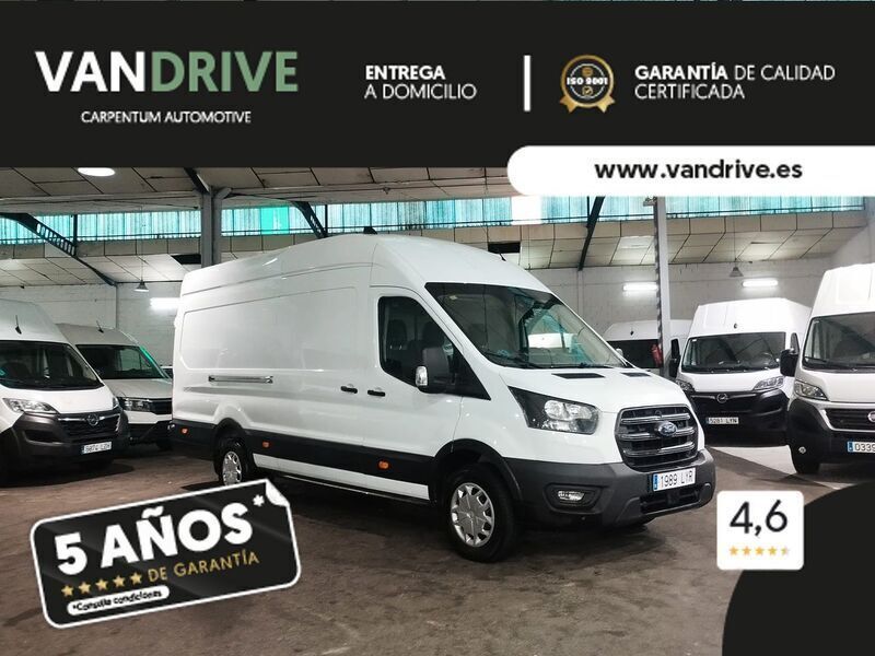 Blanco Usado 2022 Ford Transit Berlina | 20.900 € (Buen precio) - Imagen 1/4