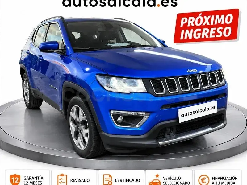 Usado Jeep Compass Limited 140 CV (102 kW) 2020 Azul SUV