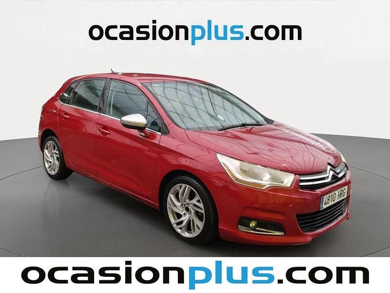 Usado Citroën C4 114 CV (83 kW) 2013 Rojo Utilitario